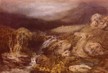  stream - Berge Strom Coniston romantische Turner